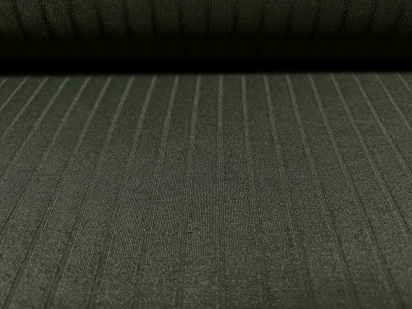 Stretch spandex rib jersey fabric, per metre - plain - khaki