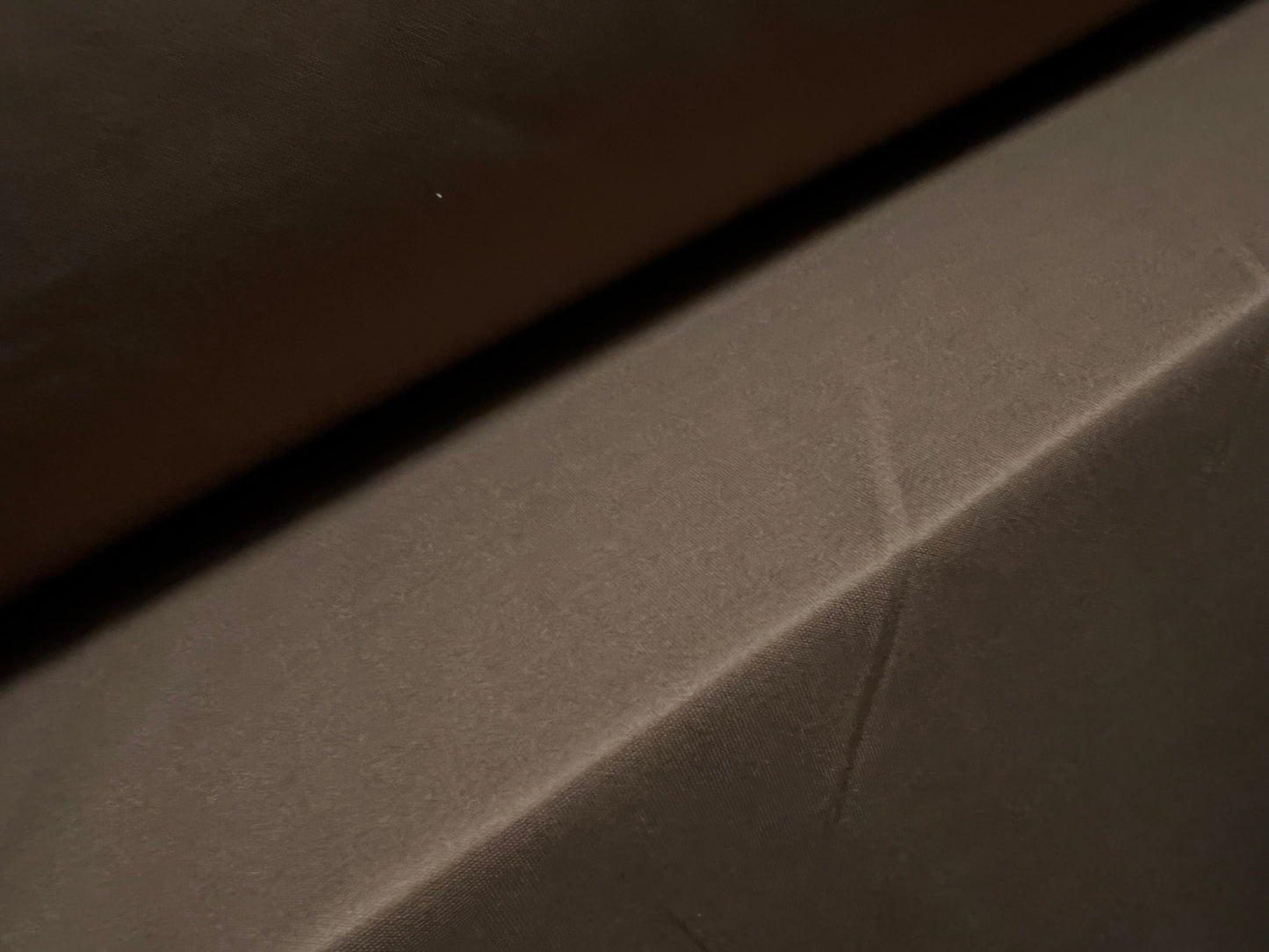 Scuba stretch spandex neoprene style jersey fabric, per metre - plain - taupe brown