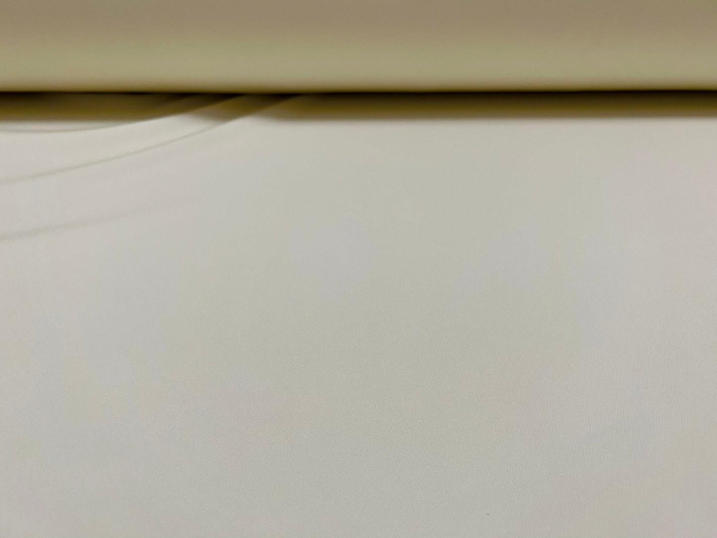 Barcelona smooth stretch woven dress fabric, per metre - plain - cream