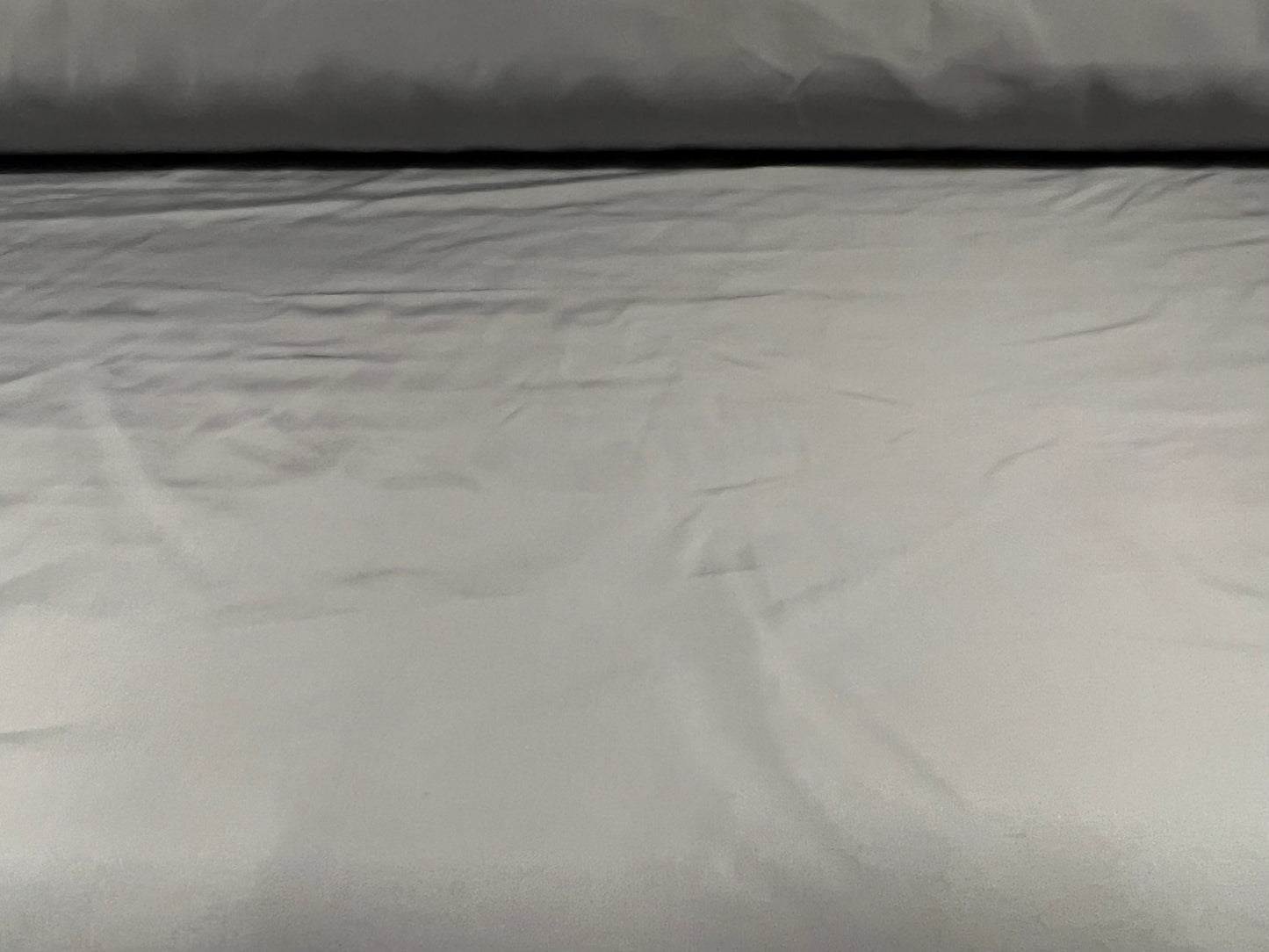 Taffeta woven dress fabric, per metre - plain - silver grey