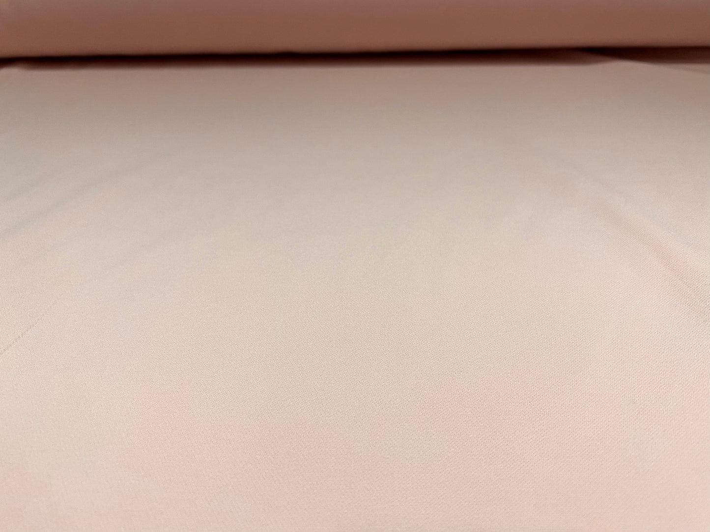 Barcelona smooth stretch woven dress fabric, per metre - plain - blush pink