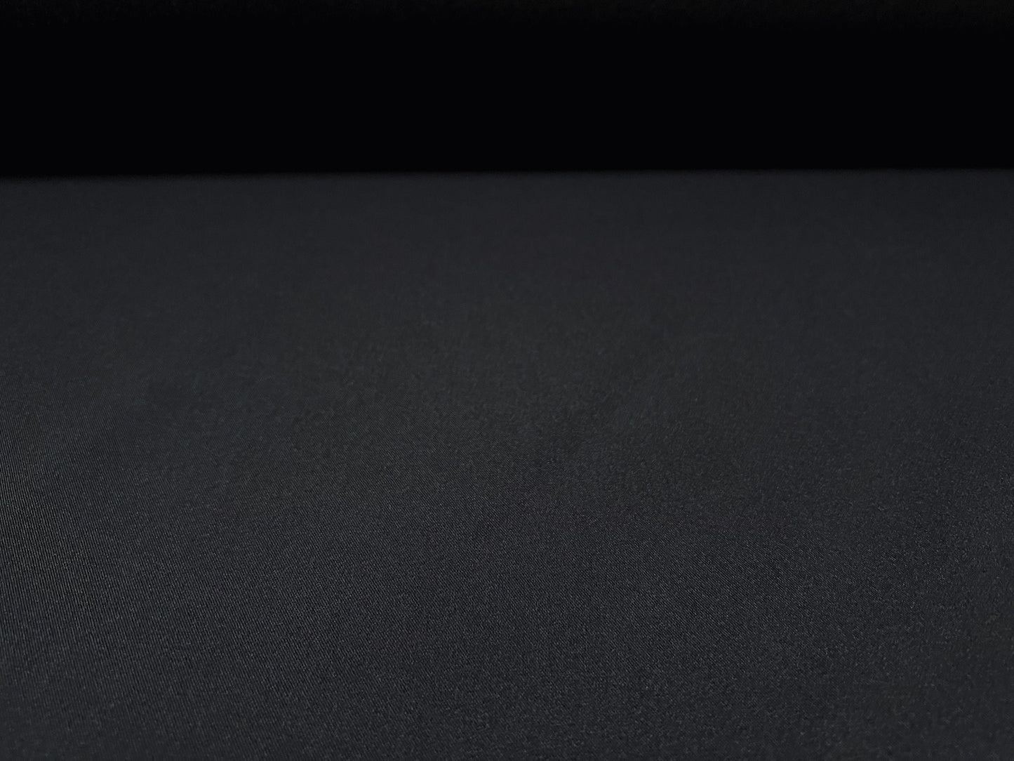 Barcelona smooth stretch woven dress fabric, per metre - plain - black
