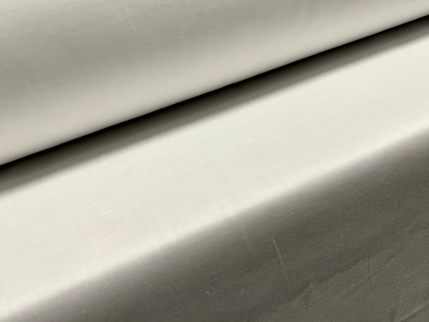 Stretch Cotton lawn fine woven fabric, per metre - plain - white