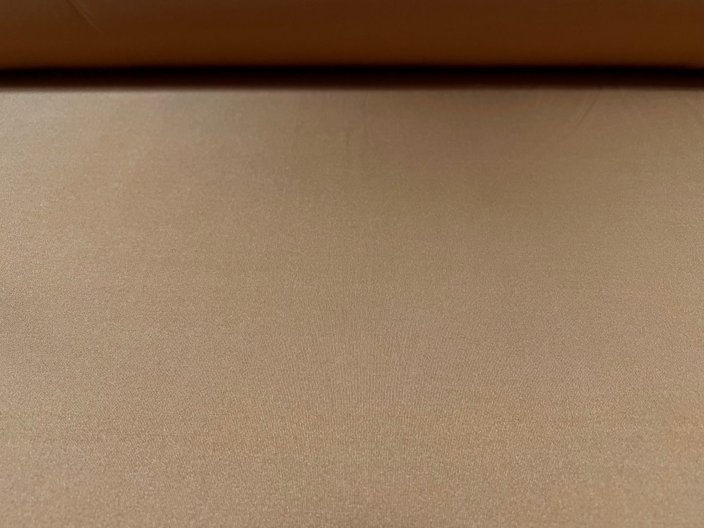 Disco shimmer Spandex stretch jersey fabric, per metre - plain - sand