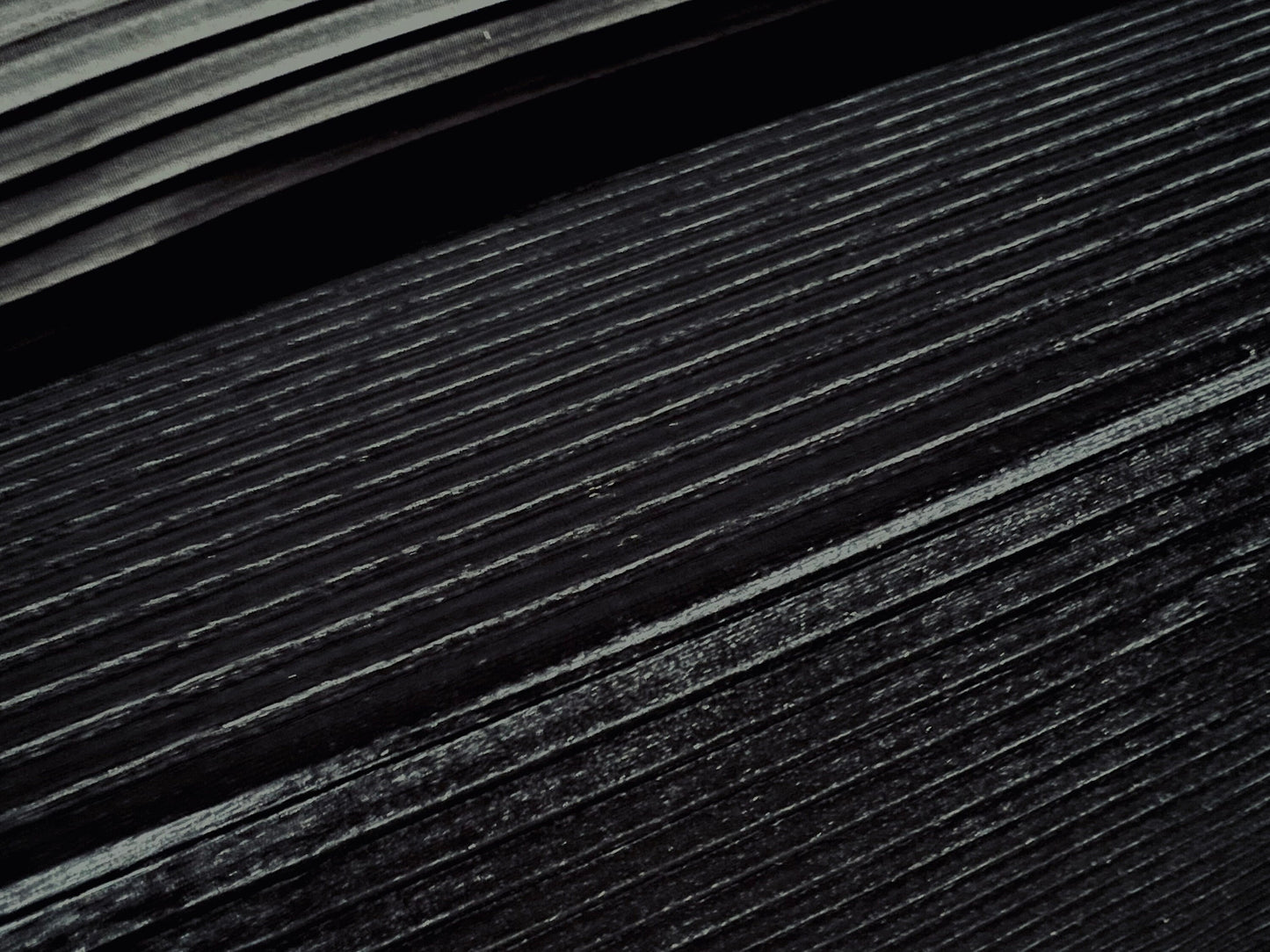 Spandex velvet stretch fabric, per metre - burnout stripe - black
