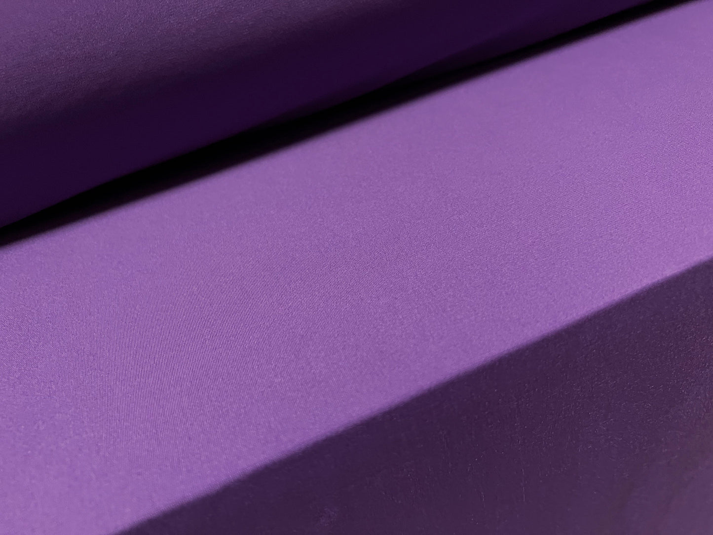 ITY stretch spandex single Jersey fabric, per metre - plain - African violet