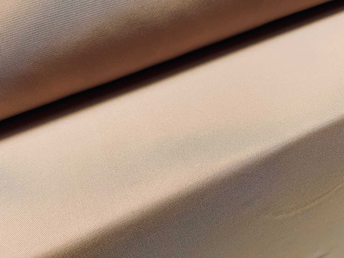 Power mesh net stretch spandex fabric, per metre - Plain - stone