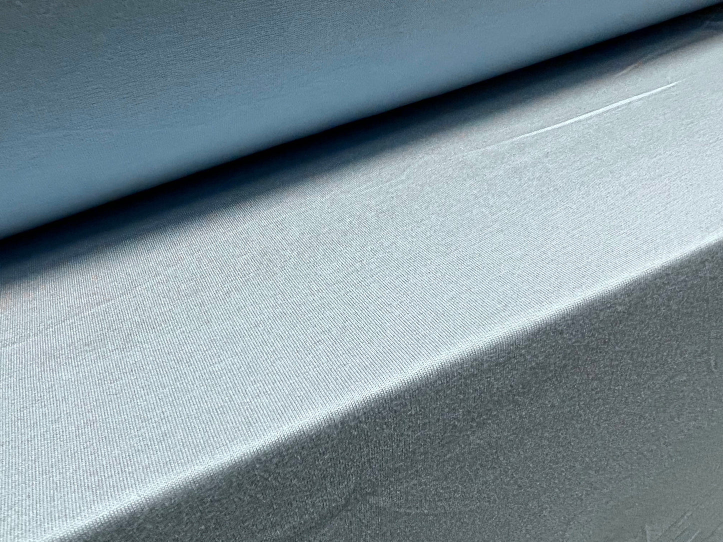Viscose spandex stretch single jersey fabric, per metre - plain - Sky blue