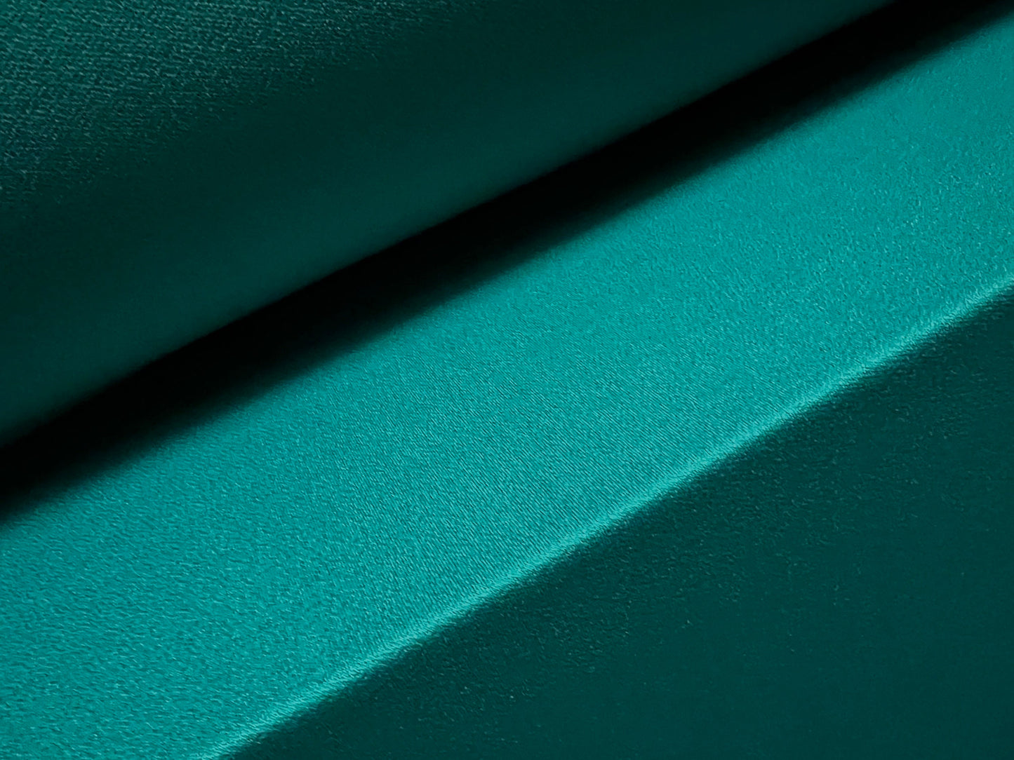Stretch Spandex crepe single jersey fabric, per metre - plain - peacock green