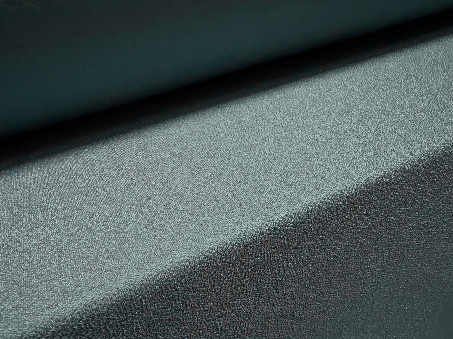 Valentino crepe spandex jersey fabric - similar to scuba - per metre - duck egg blue