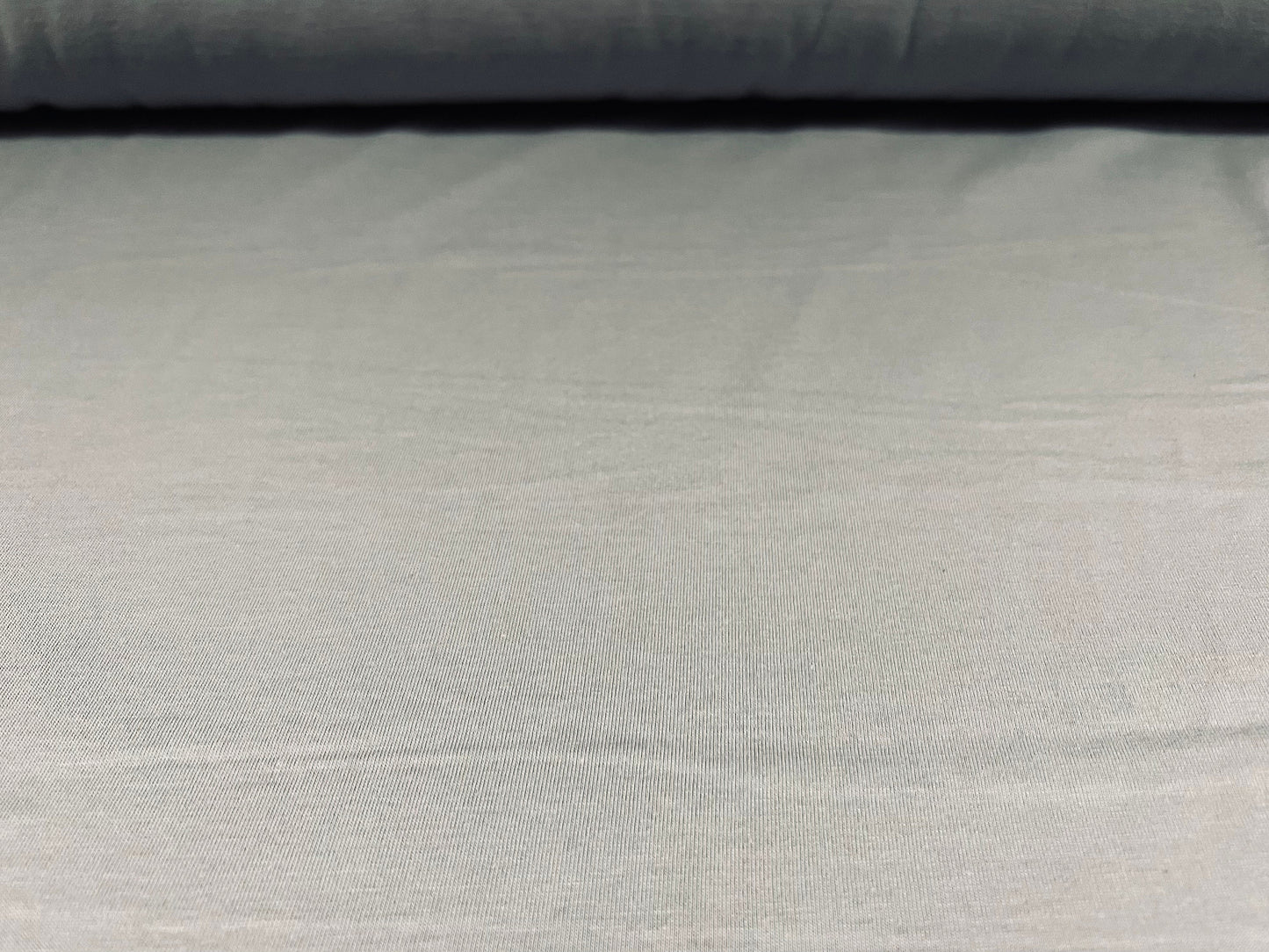 Cotton single jersey fabric, per metre - plain - grey