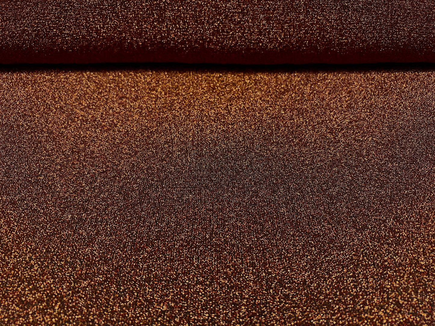 Metallic lurex single jersey fabric, per metre - black & copper