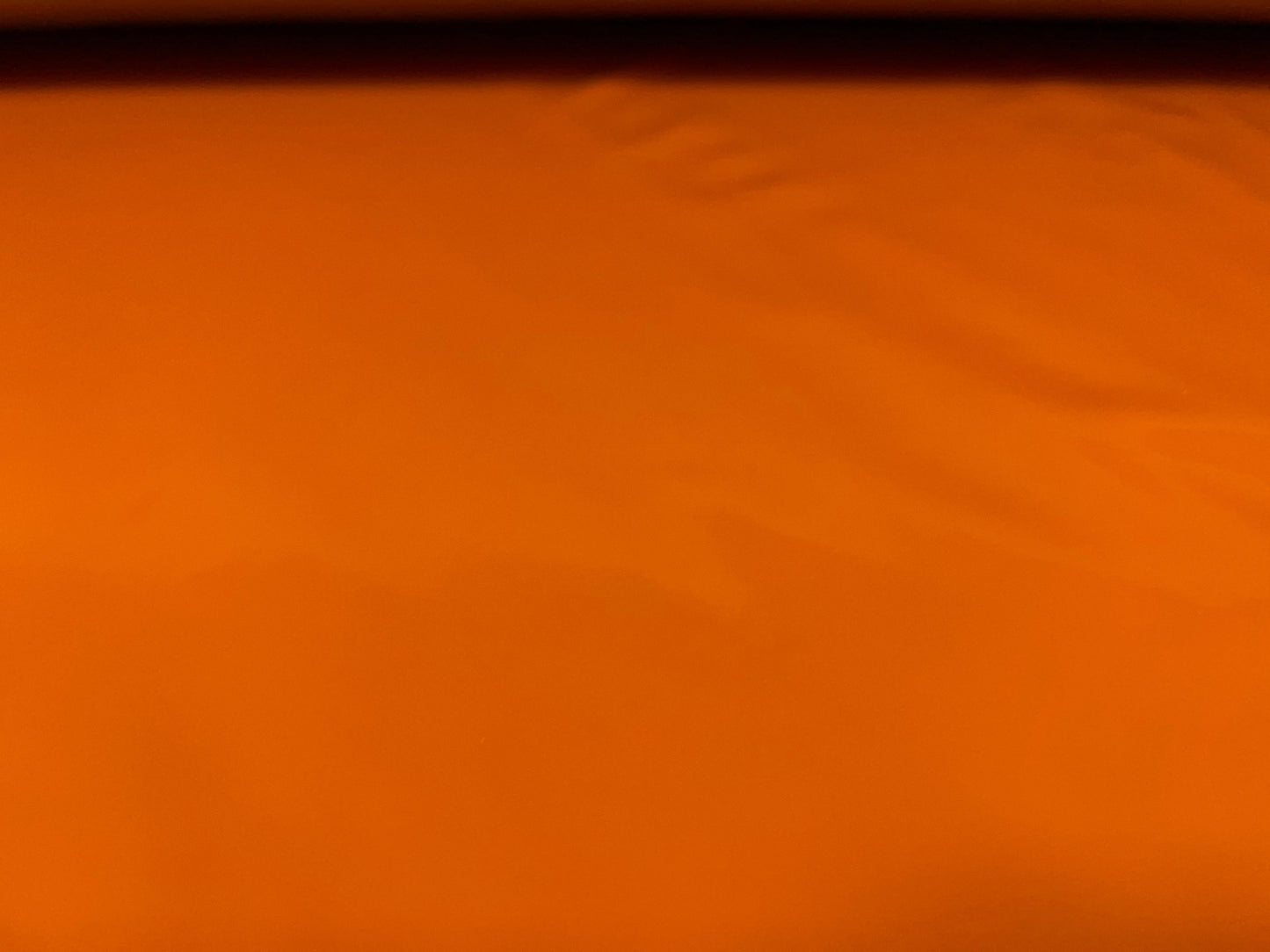 High gloss pvc fabric with comfort stretch, per metre - plain - terracotta