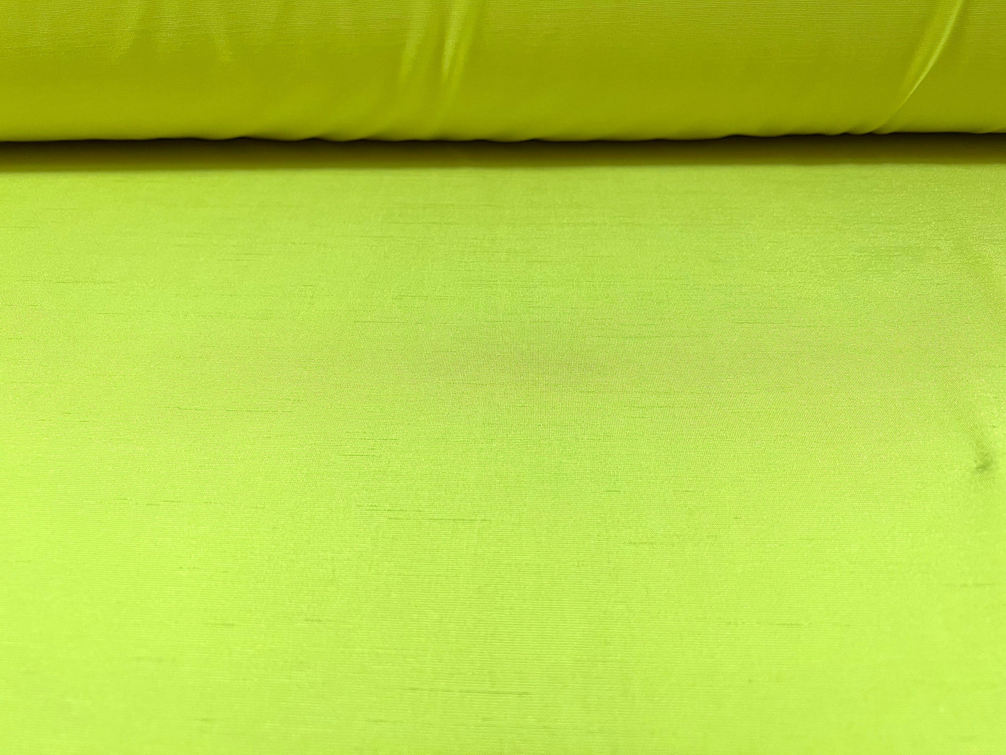 Finely textured stretch spandex single jersey fabric, per metre - plain - neon lime