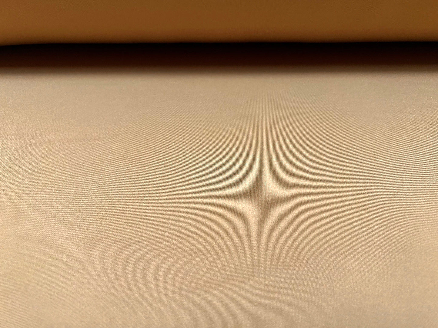 Scuba stretch neoprene style Spandex double jersey fashion fabric, per metre - plain - light brown