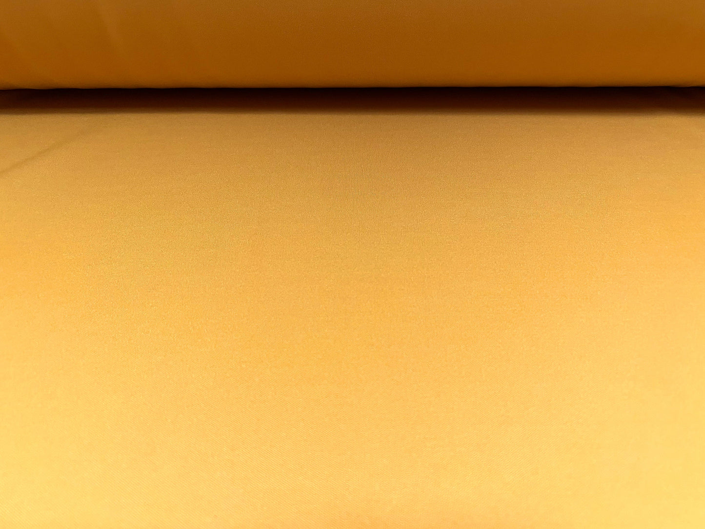 Scuba stretch neoprene style Spandex double jersey fashion fabric, per metre - plain - mustard