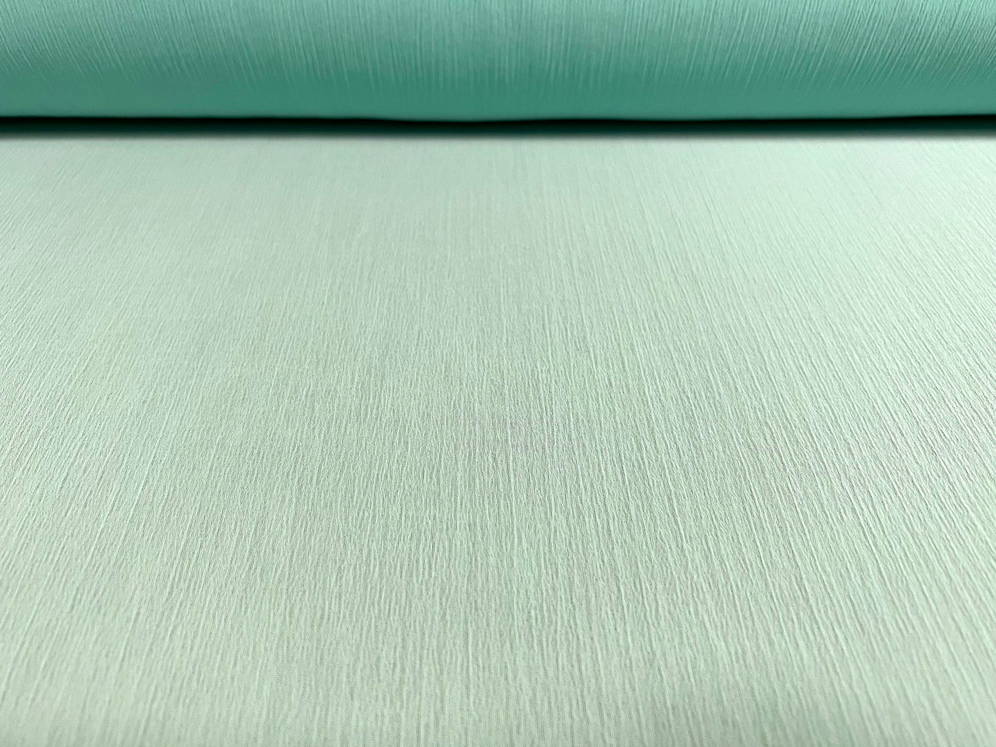 Yor-yu chiffon lightweight dress fabric, per metre - plain - Mint Green