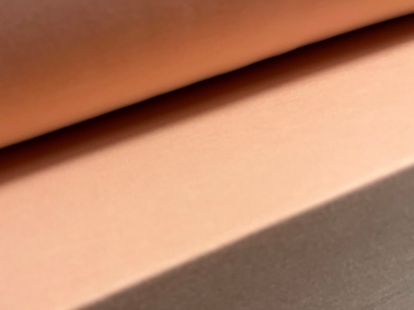 Viscose spandex stretch single jersey fabric, per metre - plain - peachy pink