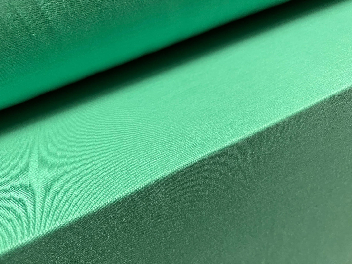 Viscose spandex stretch single jersey fabric, per metre - plain - strong mint green