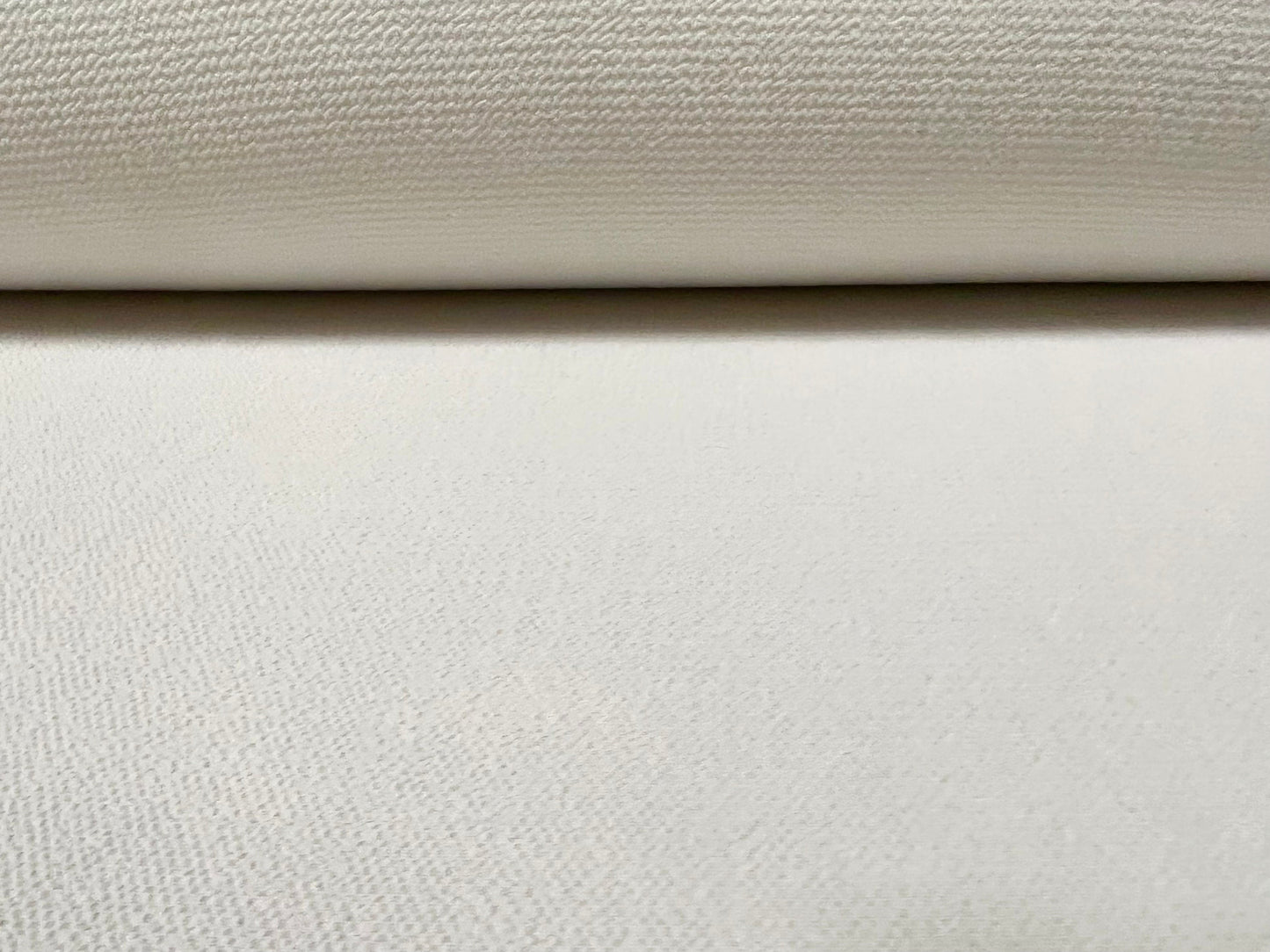 Bubble crepe woven dress fabric with comfort stretch - plain - ivory