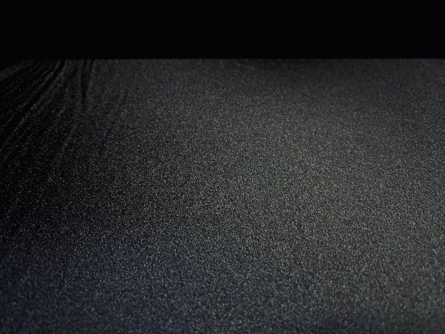 Swimwear stretch spandex jersey fabric, per metre - plain - black