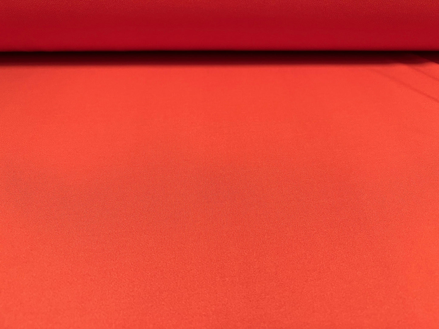 Valentino crepe spandex jersey fabric - similar to scuba - per metre - orange
