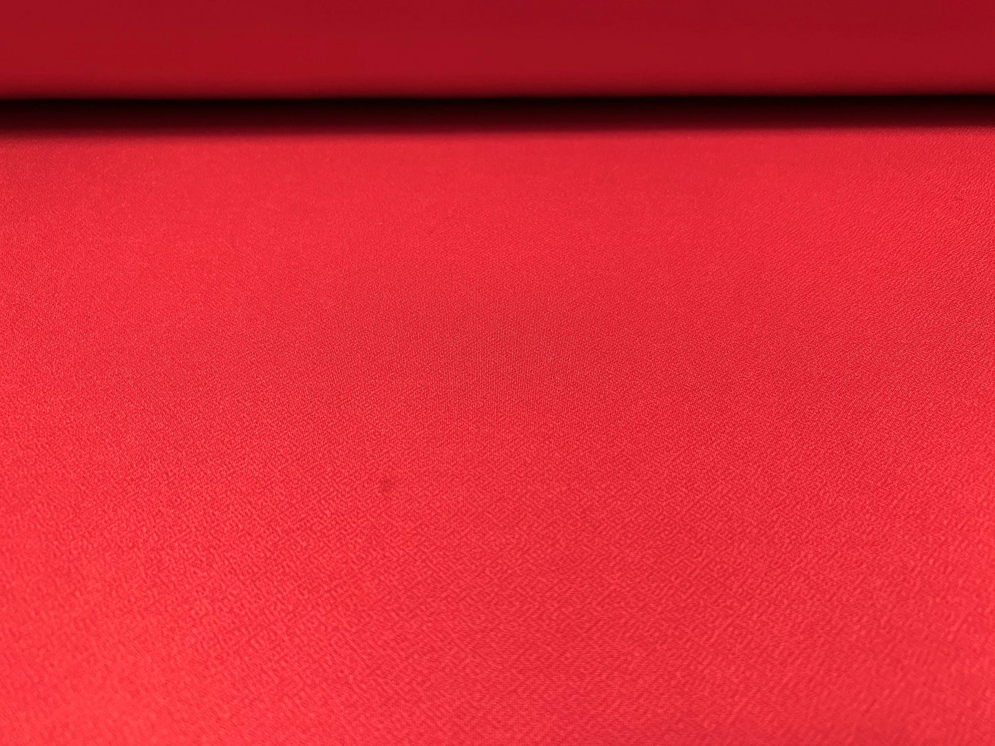 Valentino crepe stretch spandex jersey fabric - similar to scuba - per metre - plain - red