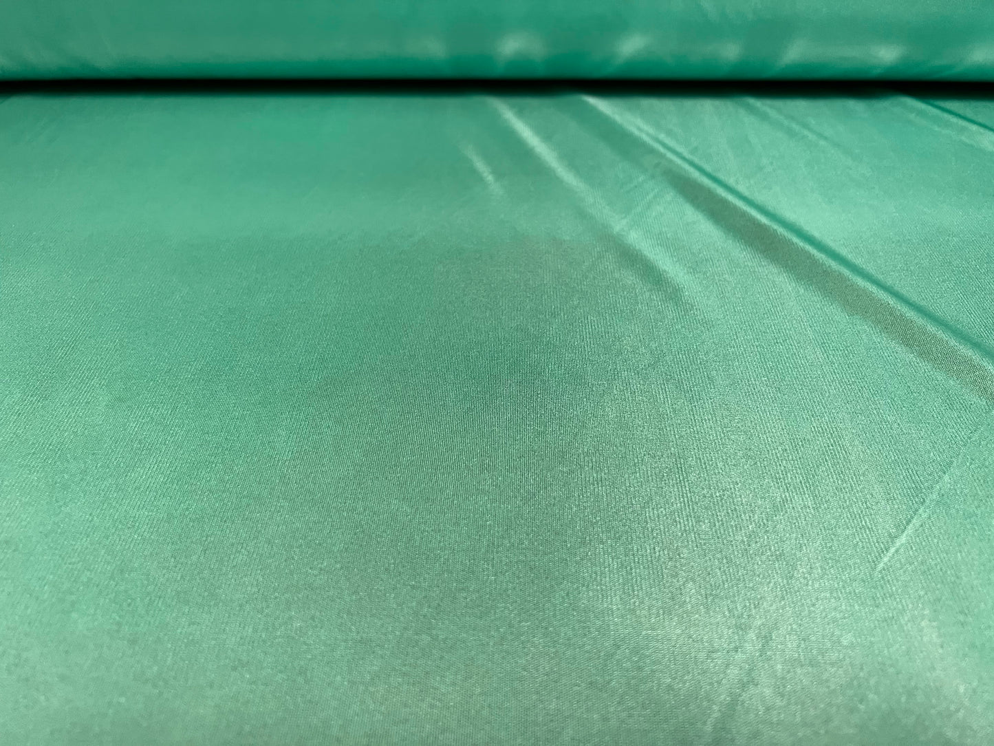 Metallic shimmer satin dress fabric, per metre - plain - mint green