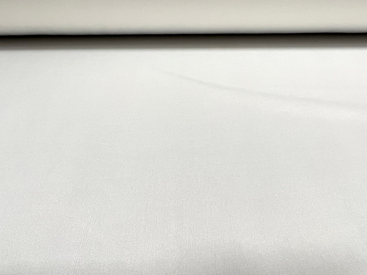 Single Jersey fashion fabric, per metre - plain - white