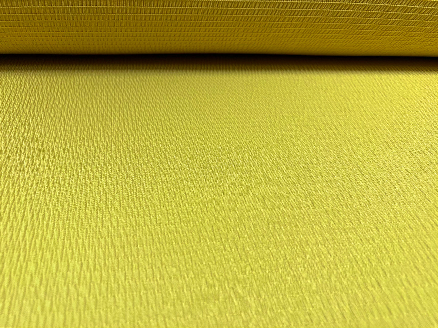 Sheared bodycon stretch spandex jersey fabric, per metre - plain - chartreuse