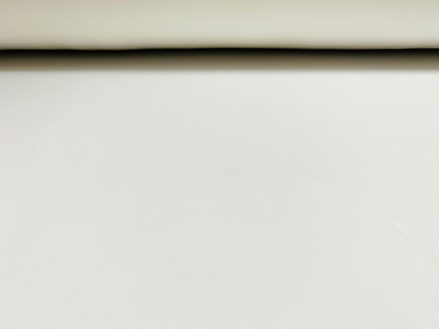 Sandwich scuba crepe spandex double jersey fabric, per metre - plain - ivory