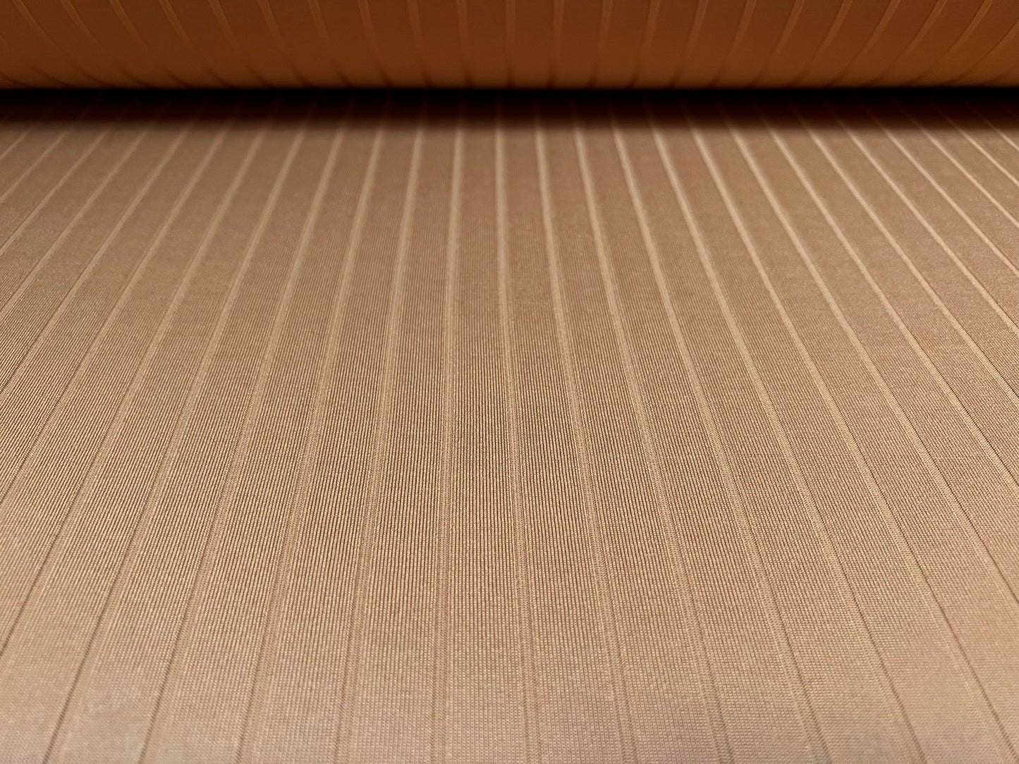 Soft Spandex stretch rib jersey fabric, per metre - plain - toasted nut