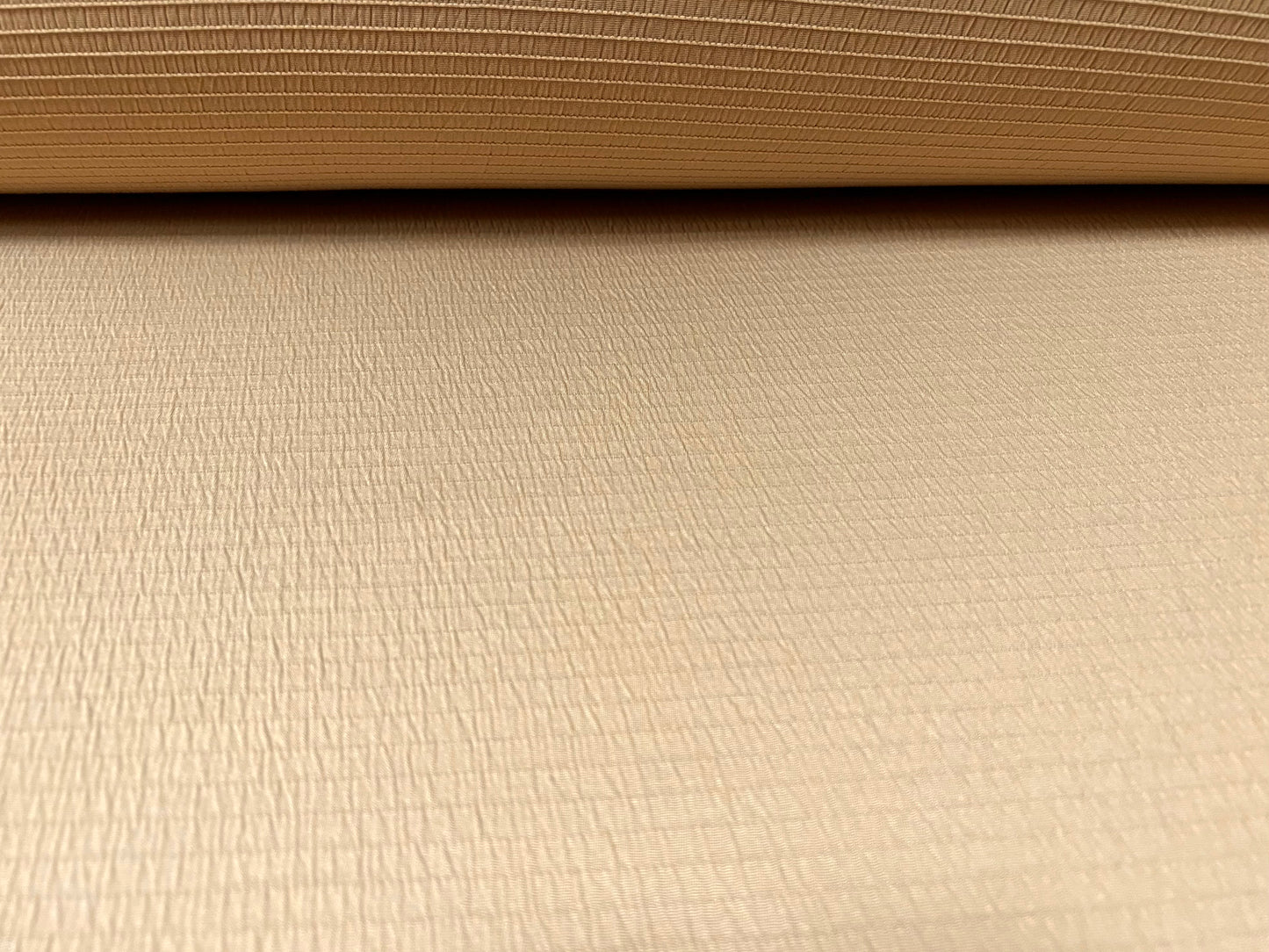Sheared bodycon stretch spandex jersey fabric, per metre - plain - beige