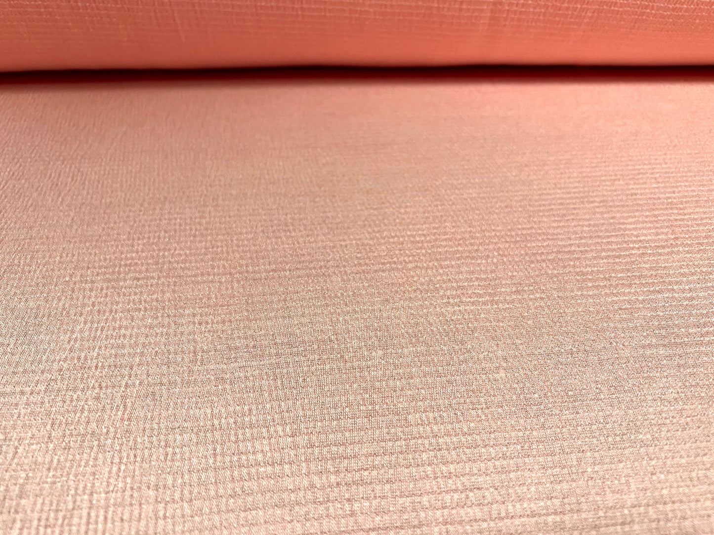 Cheesecloth single jersey fashion fabric, per metre - plain - baby pink