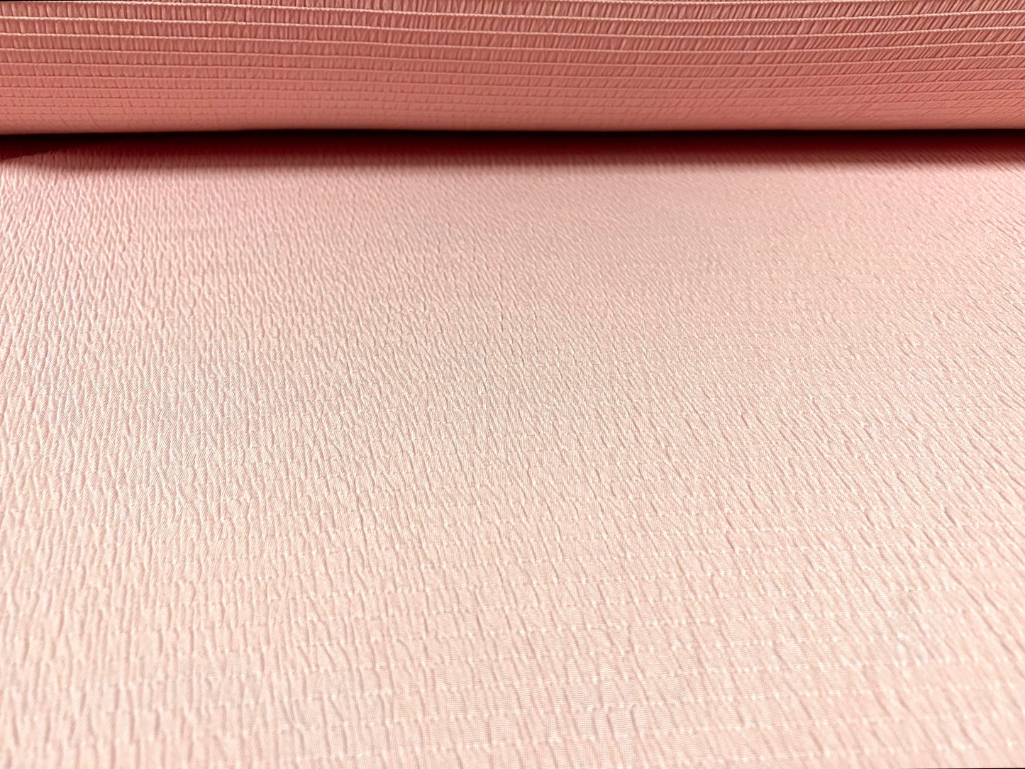 Sheared bodycon stretch spandex jersey fabric, per metre - plain - baby pink