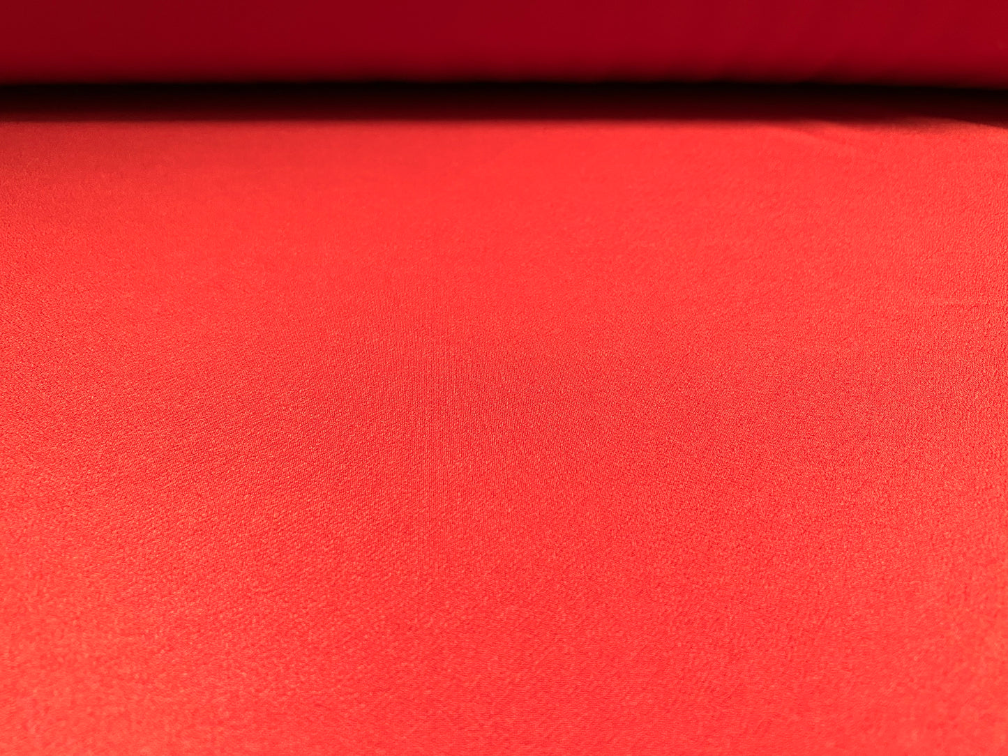 Valentino crepe stretch spandex jersey fabric - similar to scuba - per metre - fire orange