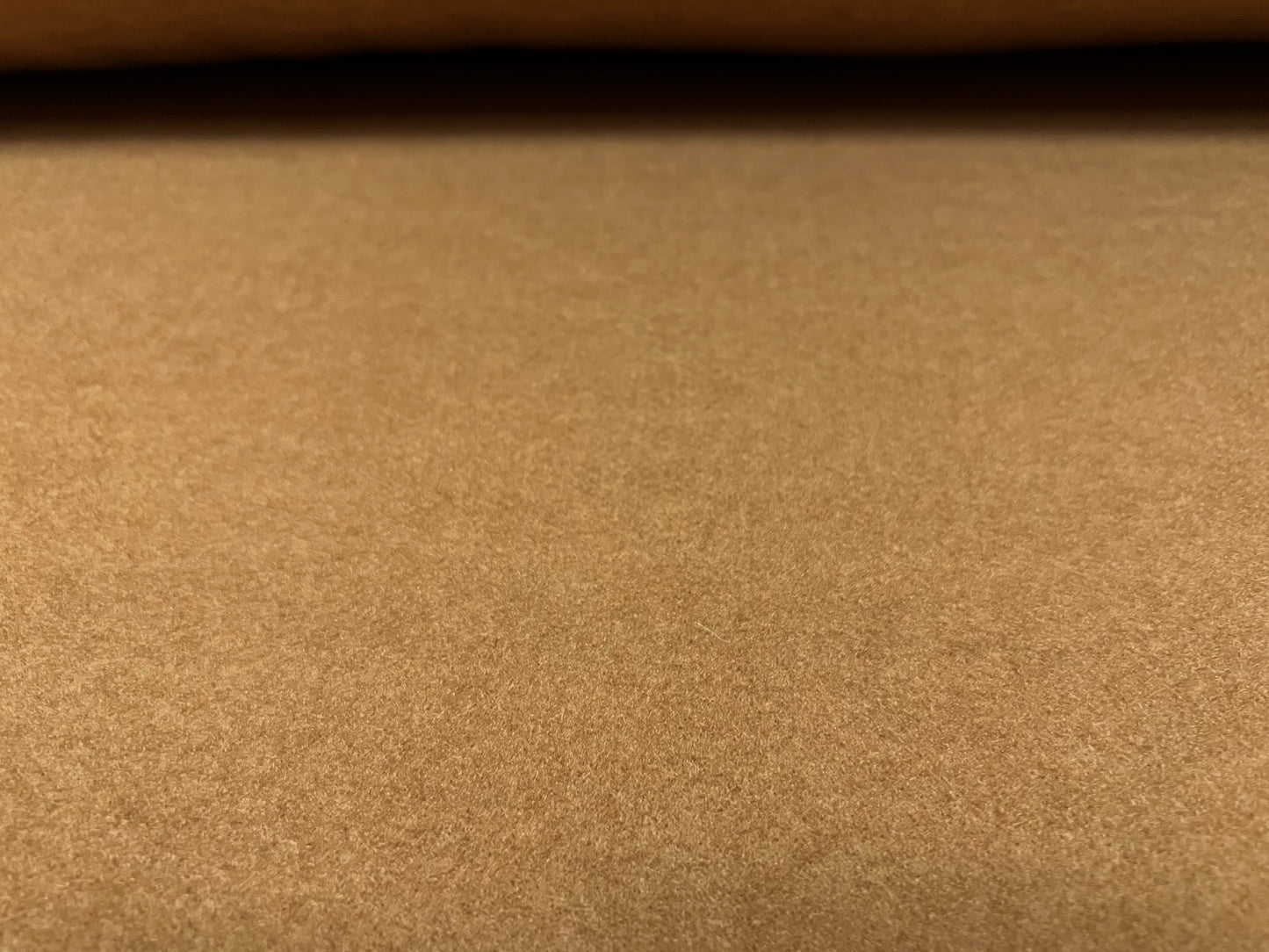 Vegan wool heavyweight flannel fabric, per metre - plain - biscuit