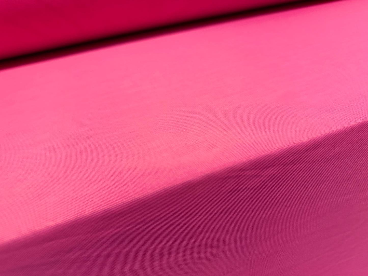 Power mesh net stretch spandex fabric, per metre - plain - fuchsia pink