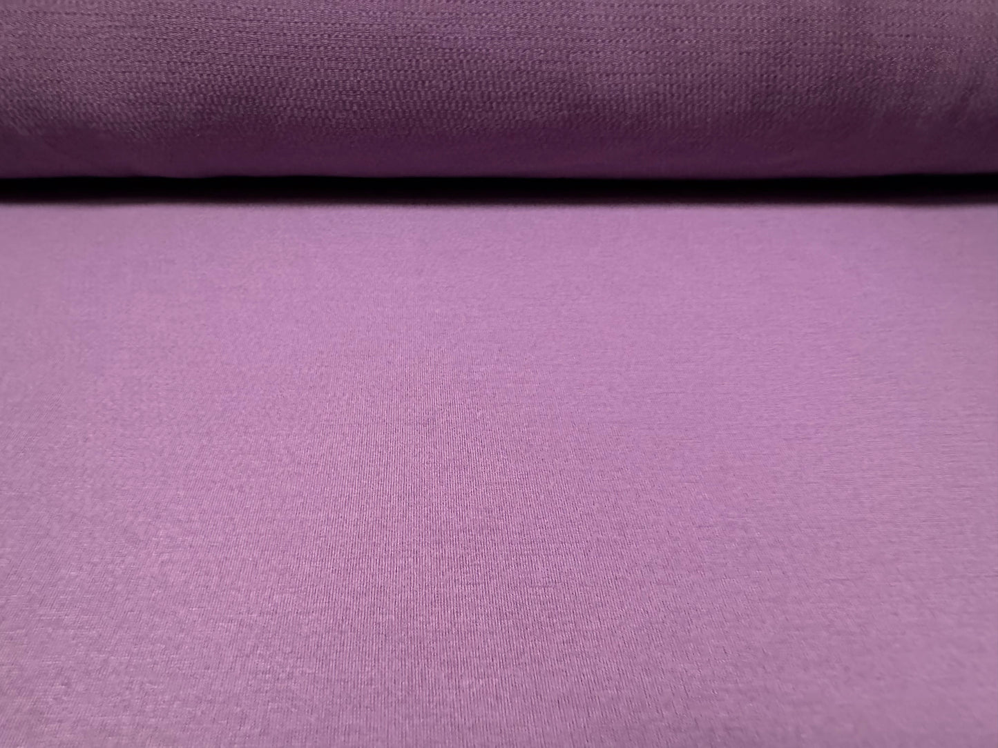 Super Soft French Terry loopback jersey fabric, per metre - plain - violet