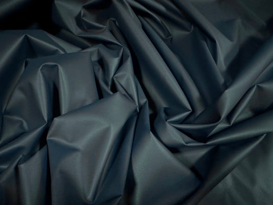 Coated nylon technical fabric, per metre - plain - navy