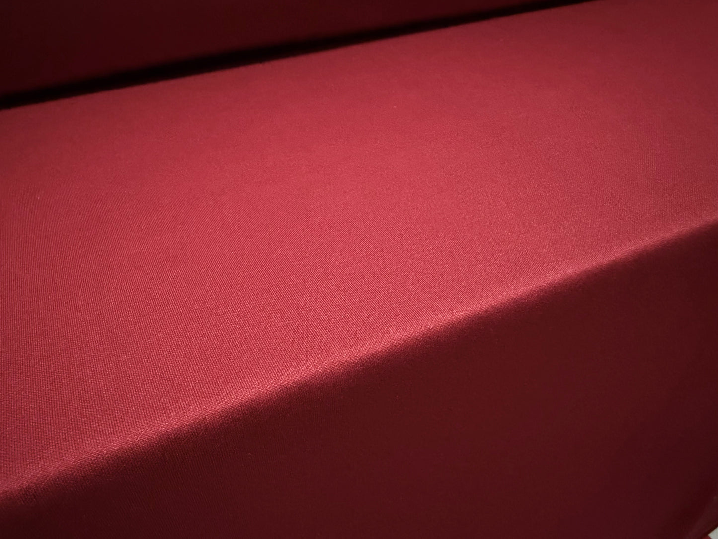 Scuba stretch double jersey fabric, per metre - plain - tile red