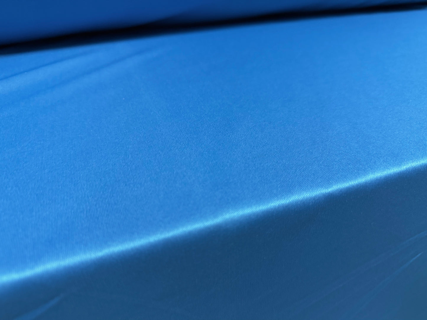 Single jersey fashion fabric, per metre - plain - lapis blue