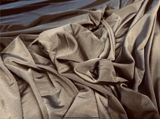 Stretch spandex ITY single jersey fabric, per metre - plain - taupe