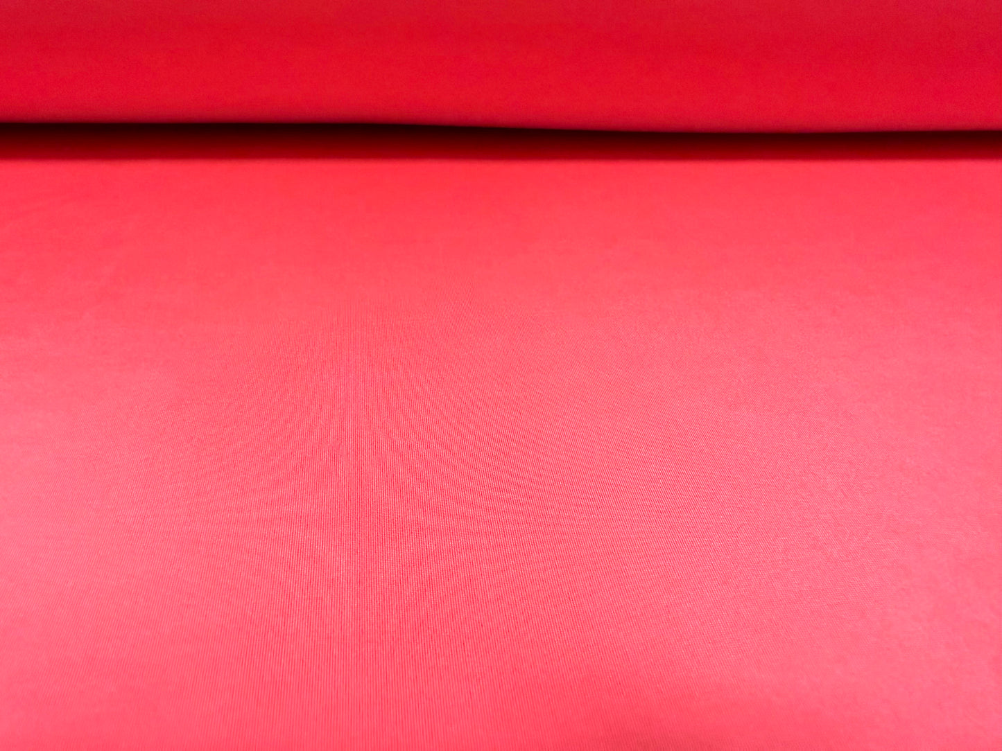 Soft touch spandex stretch jersey fabric, per metre - plain - bright watermelon pink