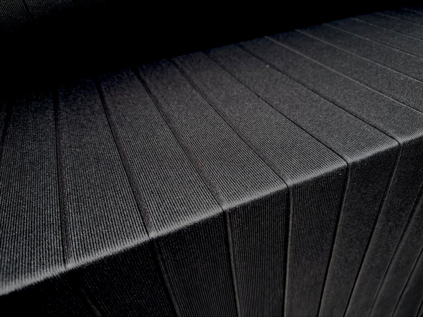 Wet look bandage rib stretch spandex jersey fabric, per metre - black