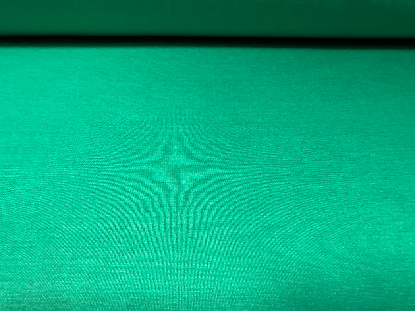 Viscose single jersey fashion fabric, per metre - plain - emerald green