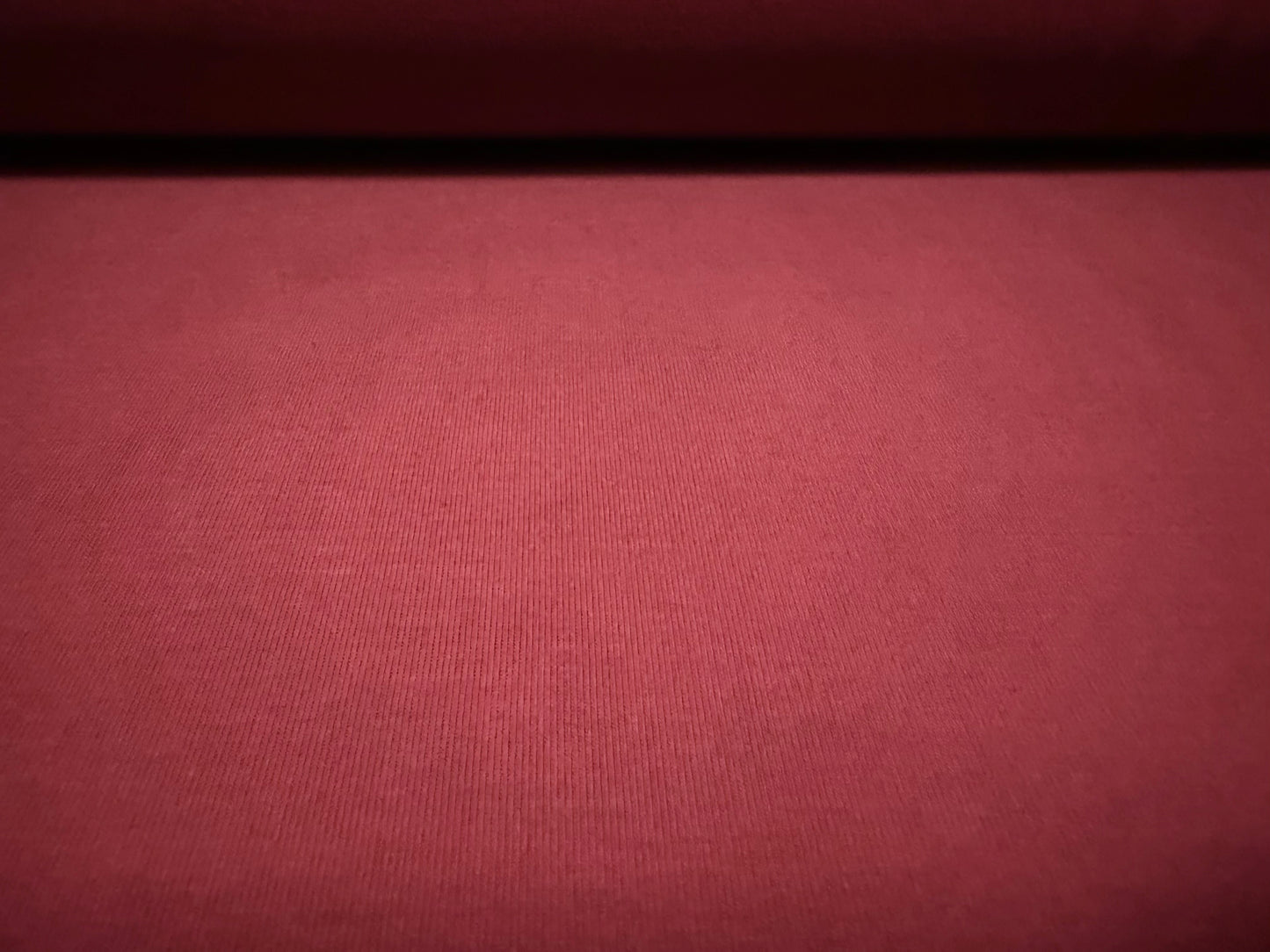 Soft single jersey fabric, per metre - plain - wine