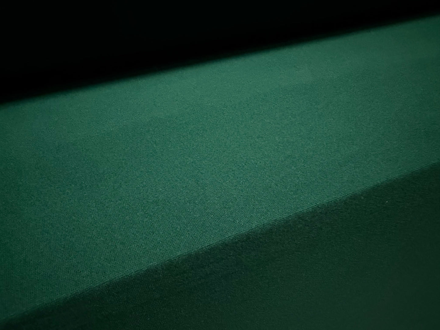 Super stretch soft single jersey fabric, per metre - plain - Pine Forest Green