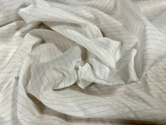 Rip stop nylon fabric, per metre - plain - white