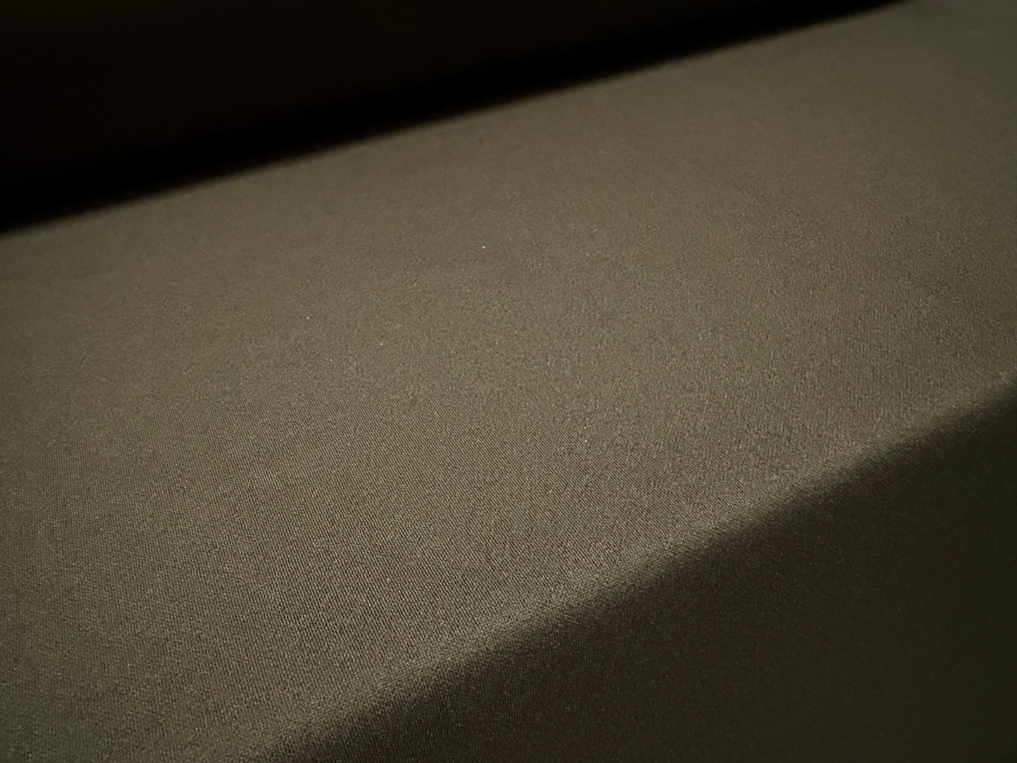 Scuba stretch spandex double jersey fabric, per metre - plain - olive drab